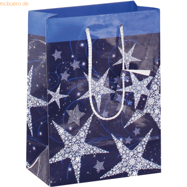 5 x Sigel Geschenktasche Shining Stars 17x23x9cm von Sigel