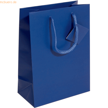 5 x Sigel Geschenktasche Small ultramarinblau 170x230x90mm von Sigel