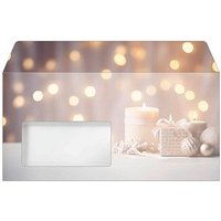 50 SIGEL Weihnachtsbriefumschläge Golden Glow DIN lang mit Fenster 50 SIGEL Weihnachtsbriefumschläge Golden Glow DIN lang mit Fenster von Sigel