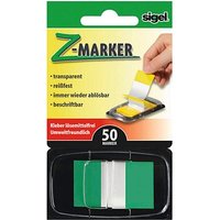 SIGEL Z-Marker Haftmarker grün 50 Streifen von Sigel