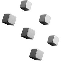 SIGEL C5 Strong Magnete silber, Metall 1,0 x 1,0 x 1,0 cm, 6 St. SIGEL C5 Strong Magnete silber, Metall 1,0 x 1,0 x 1,0 cm, 6 St. von Sigel