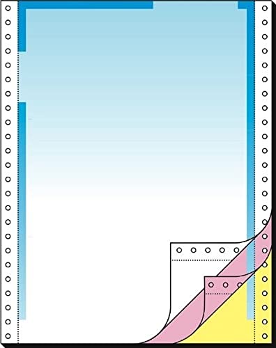 SIGEL 26256 Endlos-Briefbogen 12 Zoll x 240 mm (A4 hoch), 70/53/57 g, 400 Sätze 3fach, Druckerpapier von Sigel