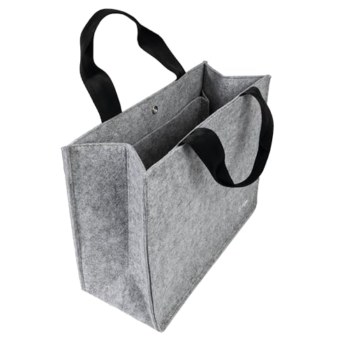 SIGEL BA430 Desk Sharing Bag Basic, Organizer für mobiles Arbeiten, faltbar, synthetischer Filz, hellgrau, Medium 36 x 15 x 28 cm SIGEL BA430 Desk Sharing Bag Basic, Organizer für mobiles Arbeiten, faltbar, synthetischer Filz, hellgrau, Medium 36 x 15 x 28 cm von Sigel