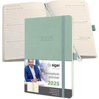 SIGEL Buchkalender Conceptum 2025 mintgrün SIGEL Buchkalender Conceptum 2025 mintgrün von Sigel