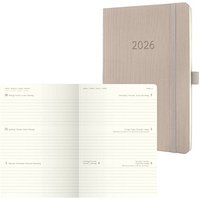 SIGEL Buchkalender Conceptum 2026 taupe von Sigel