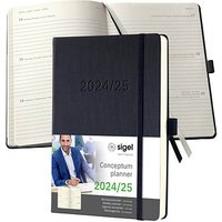 SIGEL Buchkalender Conceptum Juli 2024 - Dezember 2025 schwarz SIGEL Buchkalender Conceptum Juli 2024 - Dezember 2025 schwarz von Sigel