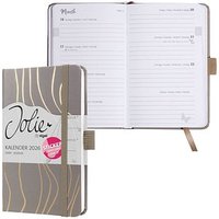 SIGEL Buchkalender Jolie 2026 mocca, 1 St. von Sigel