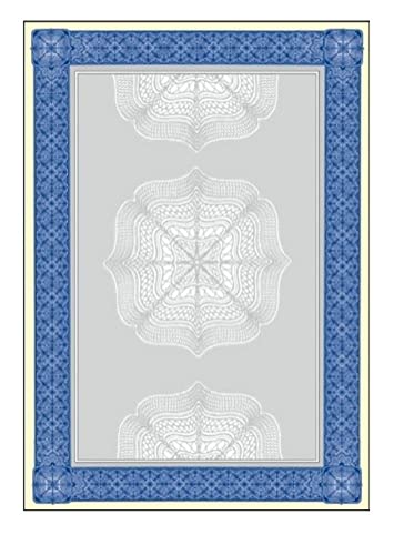 SIGEL DP490 Motiv-Papier, Wertpapier blau, 185 g, DIN A4, 20 Blatt, aus nachhaltigem Papier SIGEL DP490 Motiv-Papier, Wertpapier blau, 185 g, DIN A4, 20 Blatt, aus nachhaltigem Papier von Sigel