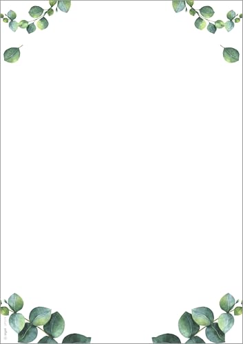 SIGEL DP679 Hochwertiges Motivpaper, Druckerpapier, Eukalyptus, grün, A4, 100 Blatt, Motiv beidseitig, 90 g/m², für Speisekarten, aus nachhaltigem Papier SIGEL DP679 Hochwertiges Motivpaper, Druckerpapier, Eukalyptus, grün, A4, 100 Blatt, Motiv beidseitig, 90 g/m², für Speisekarten, aus nachhaltigem Papier von Sigel