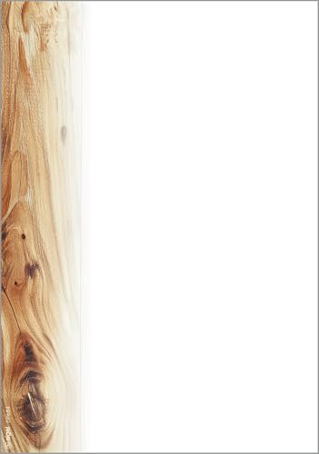 SIGEL DP684 Hochwertiges Motivpaper, Druckerpapier, Eichenholz, braun, A5, 100 Blatt, Motiv beidseitig, 90 g/m², für Speisekarten, aus nachhaltigem Papier SIGEL DP684 Hochwertiges Motivpaper, Druckerpapier, Eichenholz, braun, A5, 100 Blatt, Motiv beidseitig, 90 g/m², für Speisekarten, aus nachhaltigem Papier von Sigel