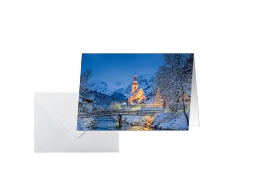 SIGEL DS097 Weihnachtskarten-Set Bavarian Christmas, A6, 25 Karten mit Umschlägen, optimal zum Bedrucken, aus nachhaltigem Papier SIGEL DS097 Weihnachtskarten-Set Bavarian Christmas, A6, 25 Karten mit Umschlägen, optimal zum Bedrucken, aus nachhaltigem Papier von Sigel