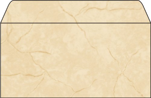 SIGEL DU185 Briefumschläge Granit beige, DIN lang, 50 Stück, gummiert von Sigel