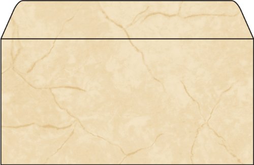 SIGEL DU185 Briefumschläge Granit beige, DIN lang, 50 Stück, gummiert von Sigel
