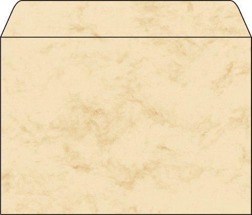 SIGEL DU203 Briefumschläge Marmor beige, C5, 25 Stück, gummiert SIGEL DU203 Briefumschläge Marmor beige, C5, 25 Stück, gummiert von Sigel