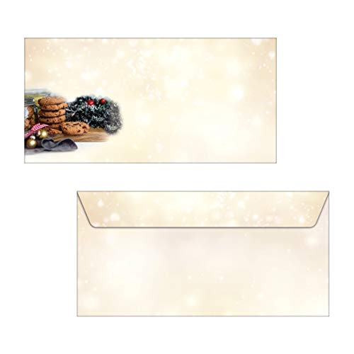 SIGEL DU304 Briefumschläge Weihnachten | DIN lang | 25 Stück | beige/braun | "Winter Smell" SIGEL DU304 Briefumschläge Weihnachten | DIN lang | 25 Stück | beige/braun | "Winter Smell" von Sigel