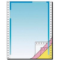 SIGEL Endlospapier A4 hoch 3-fach, 70 g/qm blau 400 Blatt von Sigel