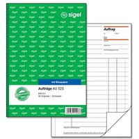 SIGEL Auftrag Formularbuch AU525 von Sigel