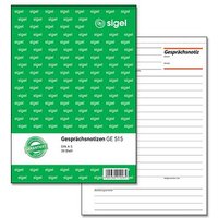 SIGEL Gesprächsnotiz Formularbuch GE515 von Sigel