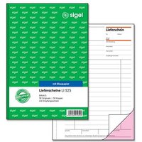 SIGEL Lieferschein mit Empfangsschein Formularbuch LI525 von Sigel