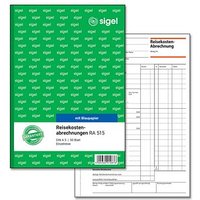 SIGEL Reisekostenabrechnung/Einzelreise Formularbuch RA515 von Sigel