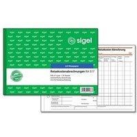 SIGEL Reisekostenabrechnung wöchentlich Formularbuch RA517 SIGEL Reisekostenabrechnung wöchentlich Formularbuch RA517 von Sigel