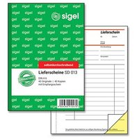 SIGEL Lieferschein mit Empfangsschein Formularbuch SD013 von Sigel