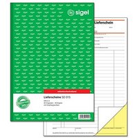 SIGEL Lieferschein mit Empfangsschein Formularbuch SD015 von Sigel