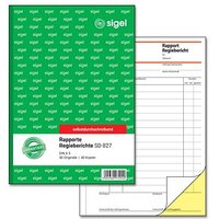 SIGEL Rapport/Regiebericht Formularbuch SD027 von Sigel
