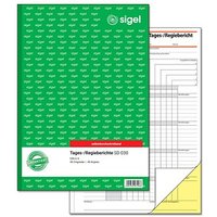 SIGEL Tages-/Regiebericht Formularbuch SD030 von Sigel