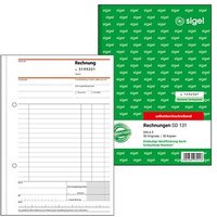 SIGEL Rechnung mit fortlaufenden Nummern Formularbuch SD131 von Sigel