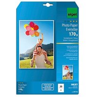 SIGEL Fotopapier IP713 DIN A4 hochglänzend 170 g/qm 20 Blatt SIGEL Fotopapier IP713 DIN A4 hochglänzend 170 g/qm 20 Blatt von Sigel