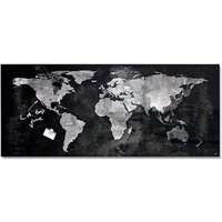SIGEL Glas-Magnettafel artverum® 130,0 x 55,0 cm World-Map von Sigel