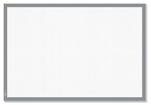 SIGEL HO260 Papier-Schreibtischunterlage zum Abreißen kariert, Notizblock, grau ca. DIN A2 - extra groß, 30 Blatt, Schreibunterlage SIGEL HO260 Papier-Schreibtischunterlage zum Abreißen kariert, Notizblock, grau ca. DIN A2 - extra groß, 30 Blatt, Schreibunterlage von Sigel