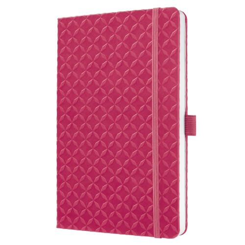 SIGEL JN105 Notizbuch A5 liniert pink, Tagebuch Jolie, Hardcover, Gummiband, Stifteschlaufe, Einstecktasche, Fuchsia Pink, vegan, aus nachhaltigem Papier SIGEL JN105 Notizbuch A5 liniert pink, Tagebuch Jolie, Hardcover, Gummiband, Stifteschlaufe, Einstecktasche, Fuchsia Pink, vegan, aus nachhaltigem Papier von Sigel