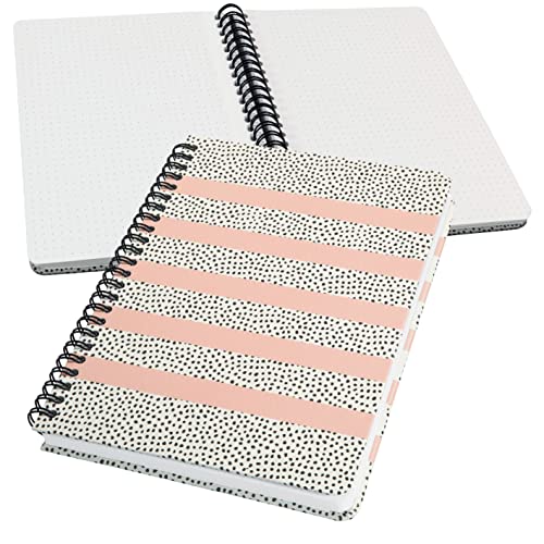 SIGEL JN600 Spiralblock A5 dotted Notizblock Bullet Journal Jolie, 120 Seiten, rosa/weiß, vegan, aus nachhaltigem Papier hergestellt SIGEL JN600 Spiralblock A5 dotted Notizblock Bullet Journal Jolie, 120 Seiten, rosa/weiß, vegan, aus nachhaltigem Papier hergestellt von Sigel