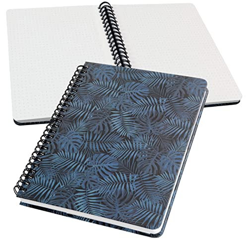 SIGEL JN602 Spiralblock A5 dotted Notizblock Bullet Journal Jolie, 120 Seiten, blau/schwarz, vegan, aus nachhaltigem Papier hergestellt SIGEL JN602 Spiralblock A5 dotted Notizblock Bullet Journal Jolie, 120 Seiten, blau/schwarz, vegan, aus nachhaltigem Papier hergestellt von Sigel