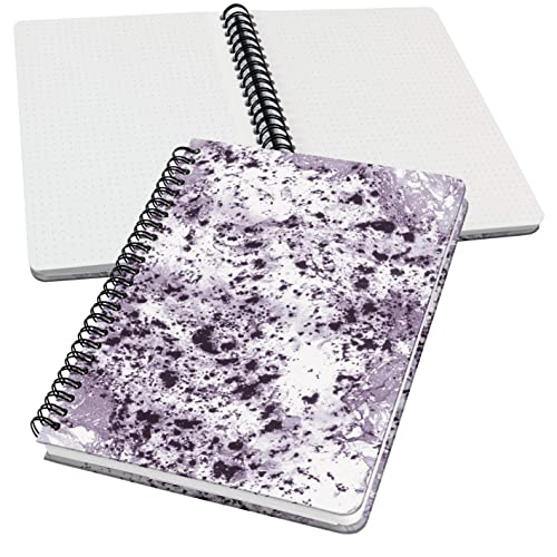 SIGEL JN606 Spiralblock A5 dotted Notizblock Bullet Journal Jolie, 120 Seiten, violett/weiß, vegan, aus nachhaltigem Papier hergestellt SIGEL JN606 Spiralblock A5 dotted Notizblock Bullet Journal Jolie, 120 Seiten, violett/weiß, vegan, aus nachhaltigem Papier hergestellt von Sigel