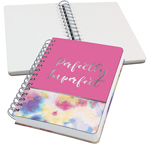 SIGEL JN609 Spiralblock A5 dotted, Notizblock Bullet Journal Jolie, 120 g/m², pink, Batik, dickes 120g Papier, 240 Seiten, vegan, aus nachhaltigem Papier hergestellt SIGEL JN609 Spiralblock A5 dotted, Notizblock Bullet Journal Jolie, 120 g/m², pink, Batik, dickes 120g Papier, 240 Seiten, vegan, aus nachhaltigem Papier hergestellt von Sigel