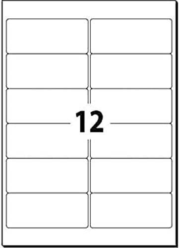 SIGEL LA221 Etiketten selbstklebend, bedruckbar, wieder rückstandsfrei ablösbar, weiß, 99,1 x 42,3 mm, 300 Etiketten = 25 Blatt, abgerundete Ecken von Sigel