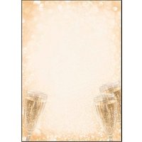 SIGEL Motivpapier Champagne Motiv DIN A4 90 g/qm 100 Blatt SIGEL Motivpapier Champagne Motiv DIN A4 90 g/qm 100 Blatt von Sigel