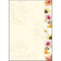 SIGEL Motivpapier Flowerstyle Motiv DIN A4 90 g/qm 50 Blatt SIGEL Motivpapier Flowerstyle Motiv DIN A4 90 g/qm 50 Blatt von Sigel