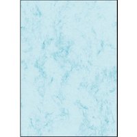 SIGEL Motivpapier Marmor blau DIN A4 90 g/qm 100 St. von Sigel
