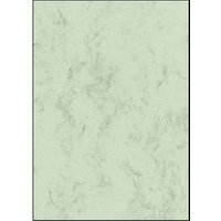 SIGEL Motivpapier Marmor pastellgrün DIN A4 90 g/qm 100 St. von Sigel