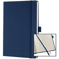 SIGEL Notizbuch Conceptum® ca. DIN A5 liniert, blau Hardcover 194 Seiten von Sigel