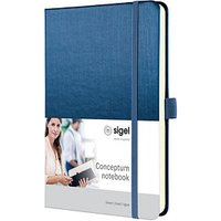 SIGEL Notizbuch CONCEPTUM A5 liniert, blue metallic Hardcover 194 Seiten SIGEL Notizbuch CONCEPTUM A5 liniert, blue metallic Hardcover 194 Seiten von Sigel