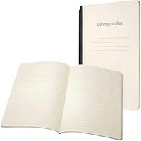 SIGEL Notizheft für Konferenzmappe Conceptum Flex DIN A5 liniert, creme 92 Seiten von Sigel