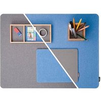 SIGEL Schreibtischunterlage Eyestyle hellblau/dunkelgrau Kunststoff 60,0 x 45,0 cm, 1 St. von Sigel