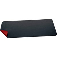 SIGEL Schreibtischunterlage Lederimitat schwarz/rot von Sigel
