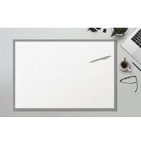 SIGEL Schreibtischunterlage Squared weiß/grau Papier 59,5 x 41,0 cm, 30 Blatt SIGEL Schreibtischunterlage Squared weiß/grau Papier 59,5 x 41,0 cm, 30 Blatt von Sigel