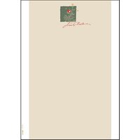 SIGEL Weihnachtsbriefpapier White Apple Motiv DIN A4 90 g/qm 100 Blatt von Sigel
